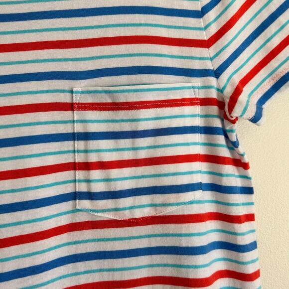 J. Crew Striped Short Sleeve T-Shirt Dress XXS NWT - Picture 6 of 9